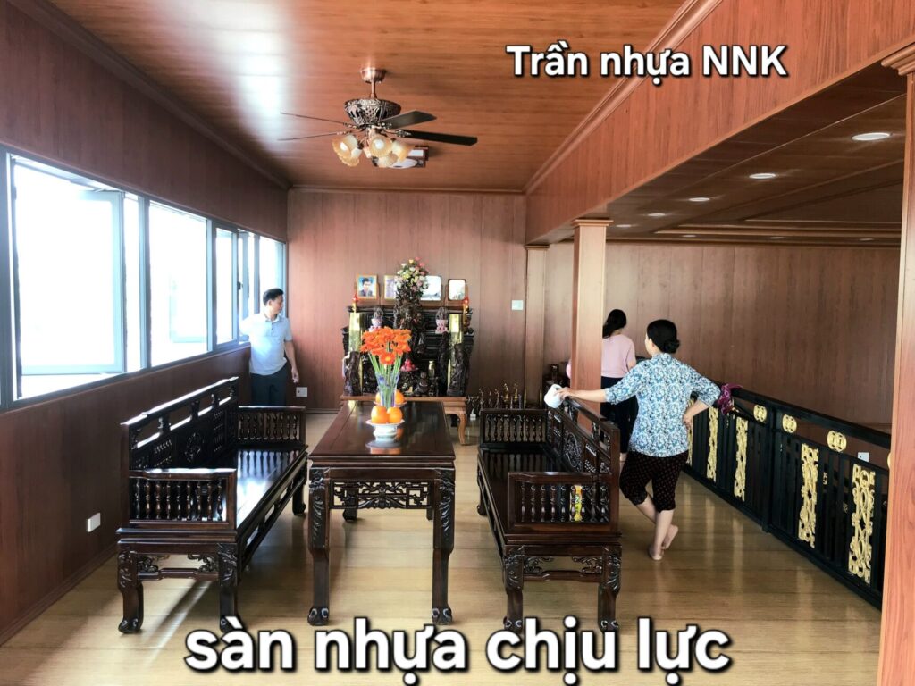 Thi công tấm nhựa gác lửng, gác xép Bình Dương