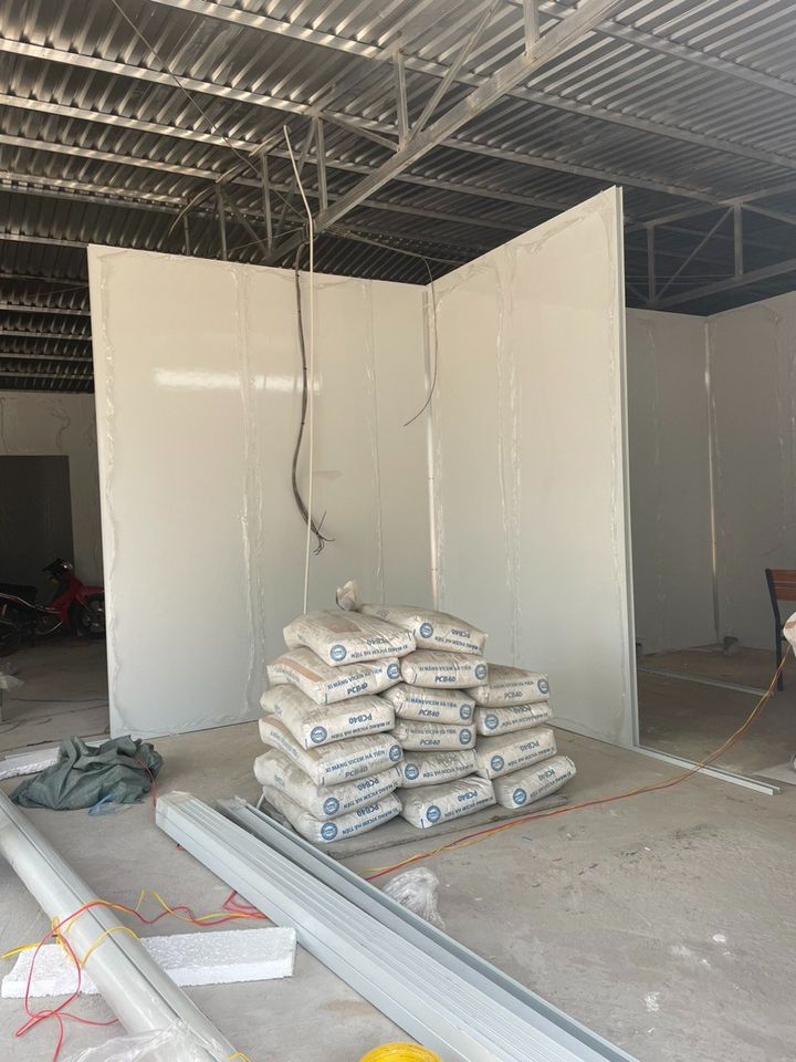 Thi công vách ngăn panel tại Bình Dương